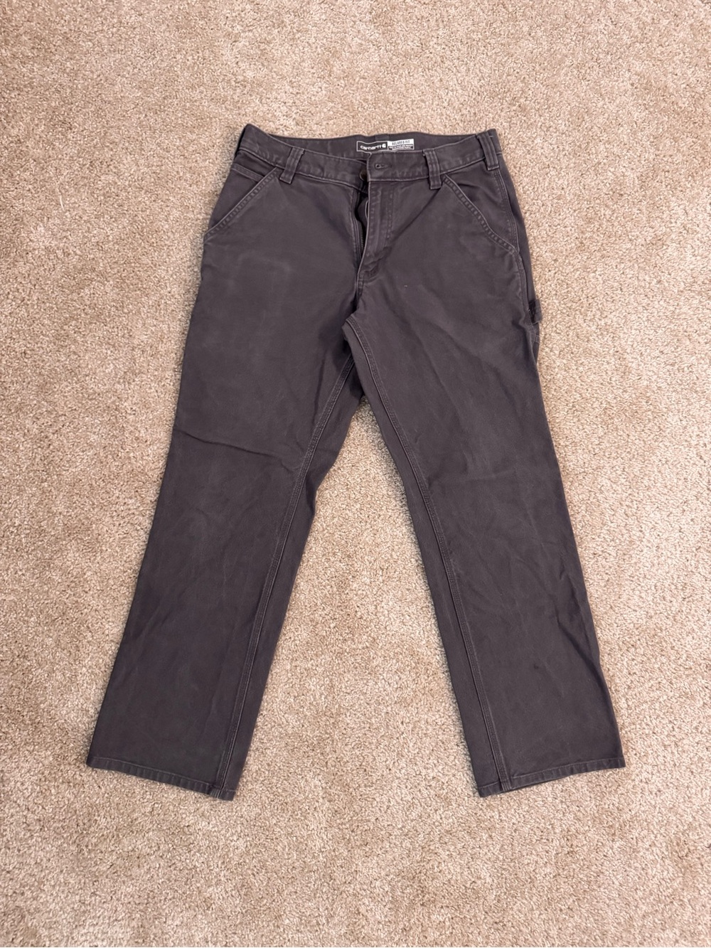 Carhartt Men's Grey Chinos